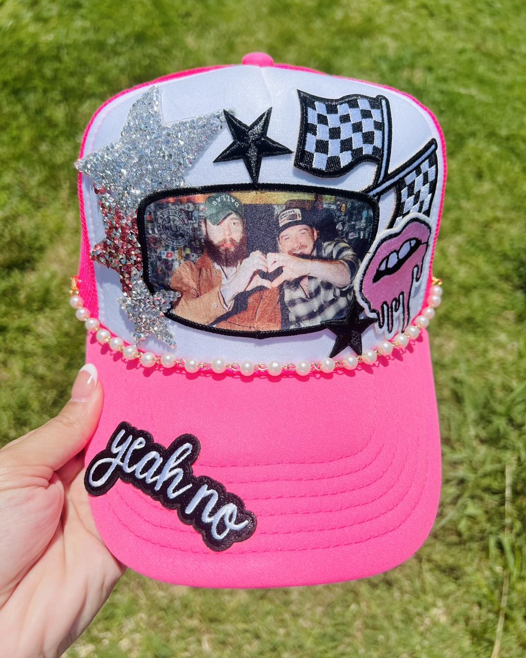Custom Hat with Patches