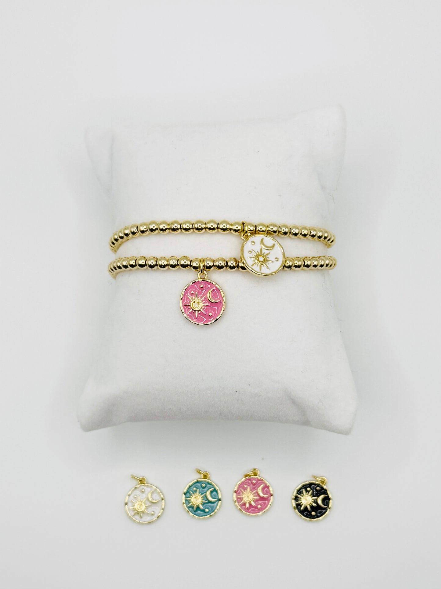 Rise Again Sun and Moon Beaded Bracelet