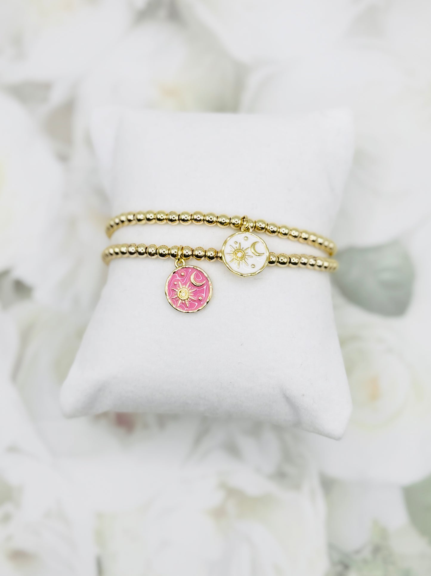Rise Again Sun and Moon Beaded Bracelet