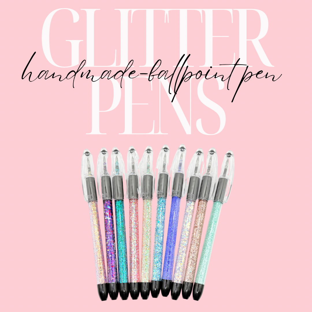Glitter Pens Ballpoint Pens Refillable