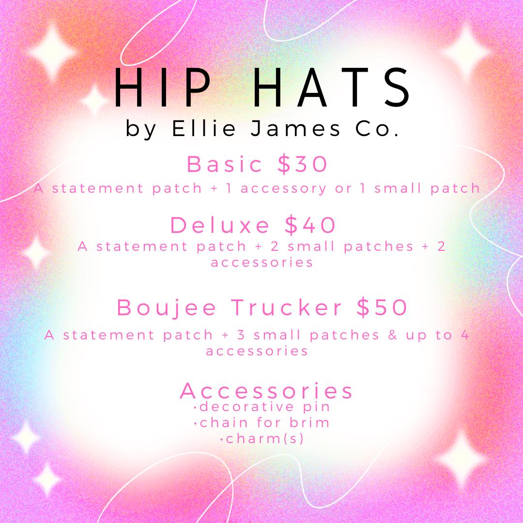 Custom Hat with Patches