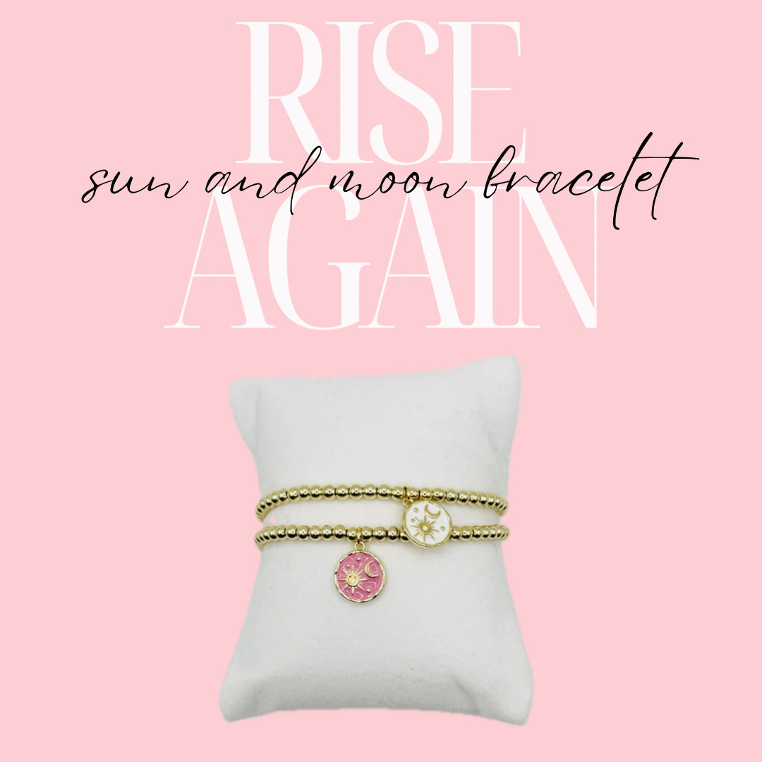 Rise Again Sun and Moon Beaded Bracelet