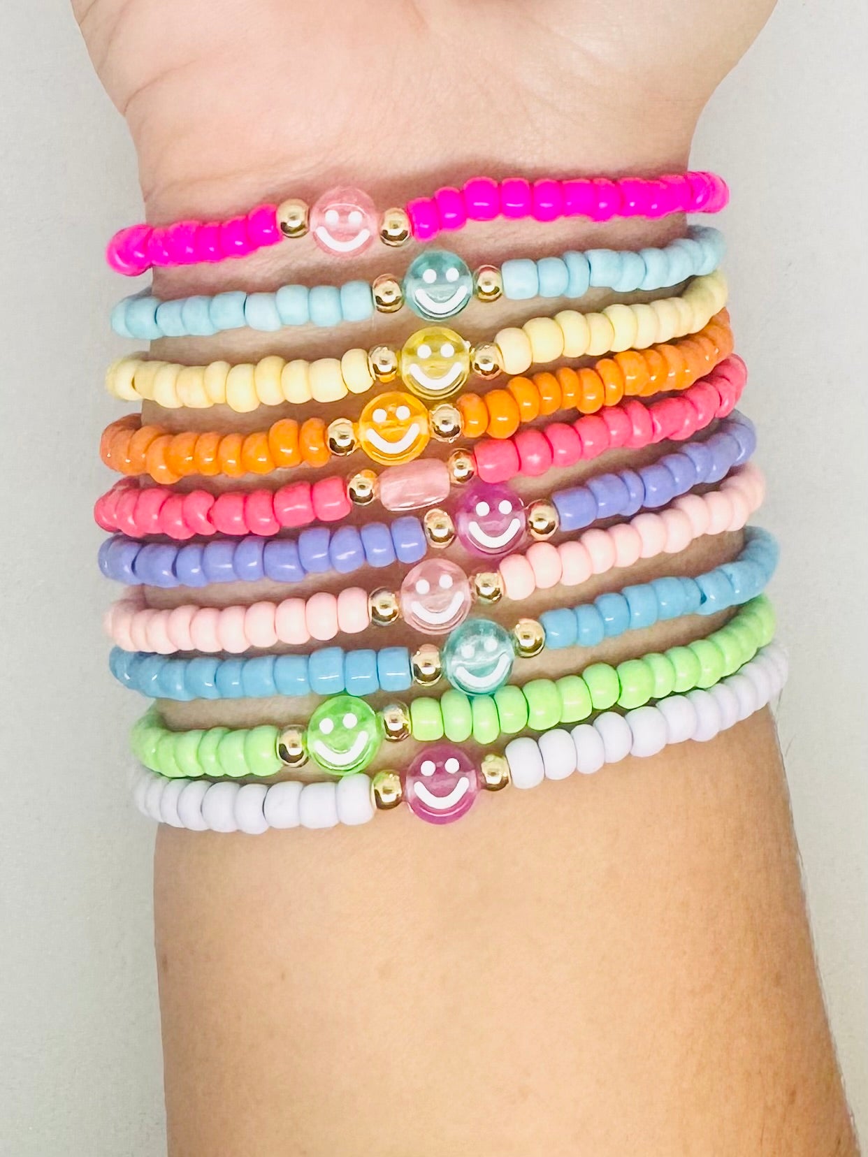 Happiness Beaded Bracelet