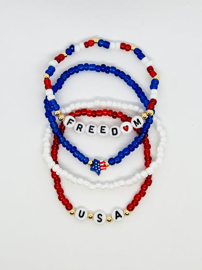 Patriotic Bracelets