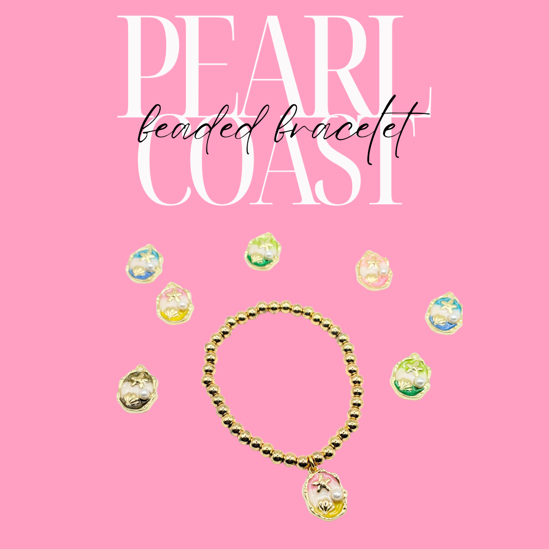 Pearl Coast Beaded Gold Bracelet