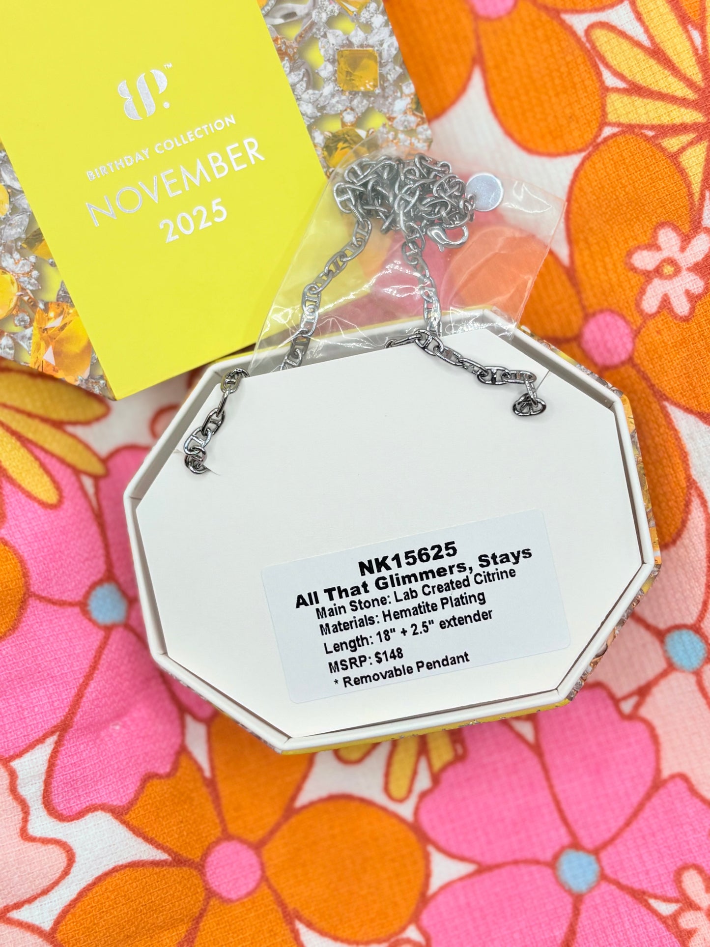 Necklace - Nov - All That Glimmers, Stays