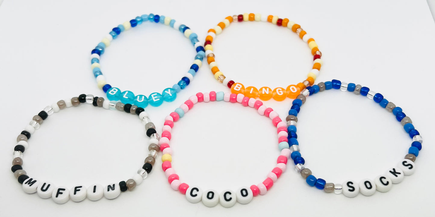 Bluey and Friends Bracelet Collection