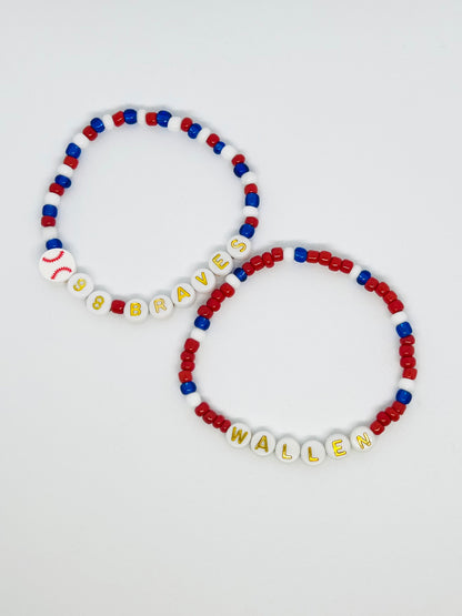 98 Braves Wallen Bracelet Set