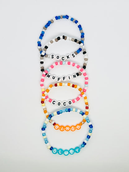 Bluey and Friends Bracelet Collection