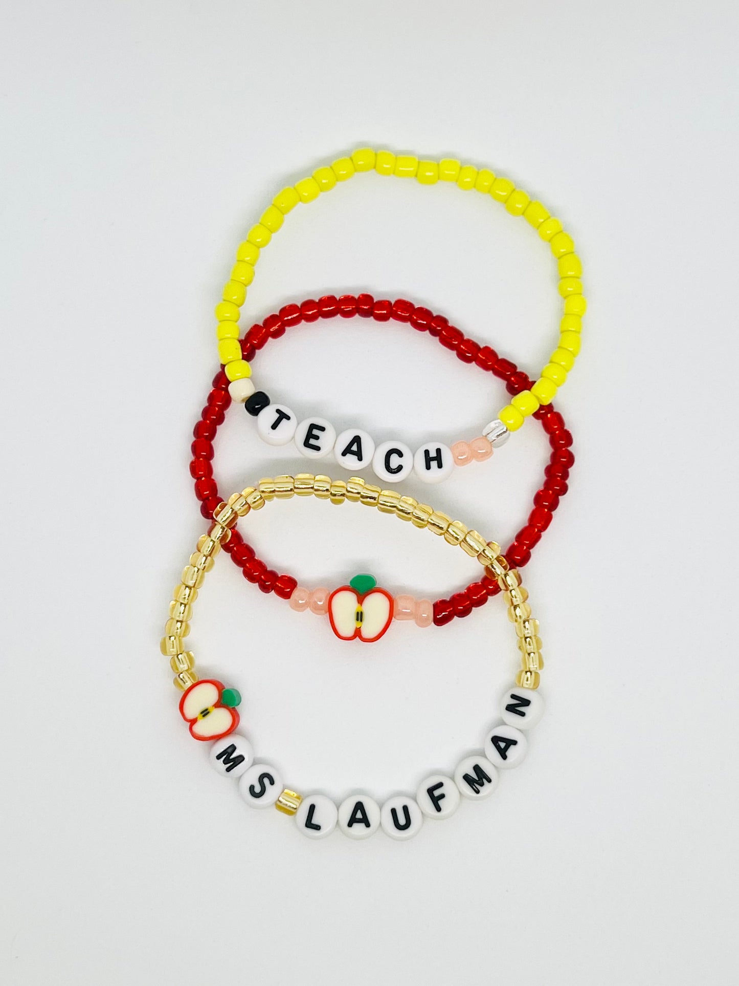 Teacher Bracelet Set of 3