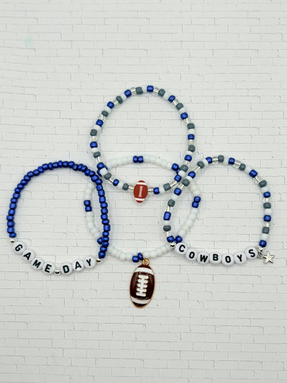 Sport Team Beaded Bracelet Sets