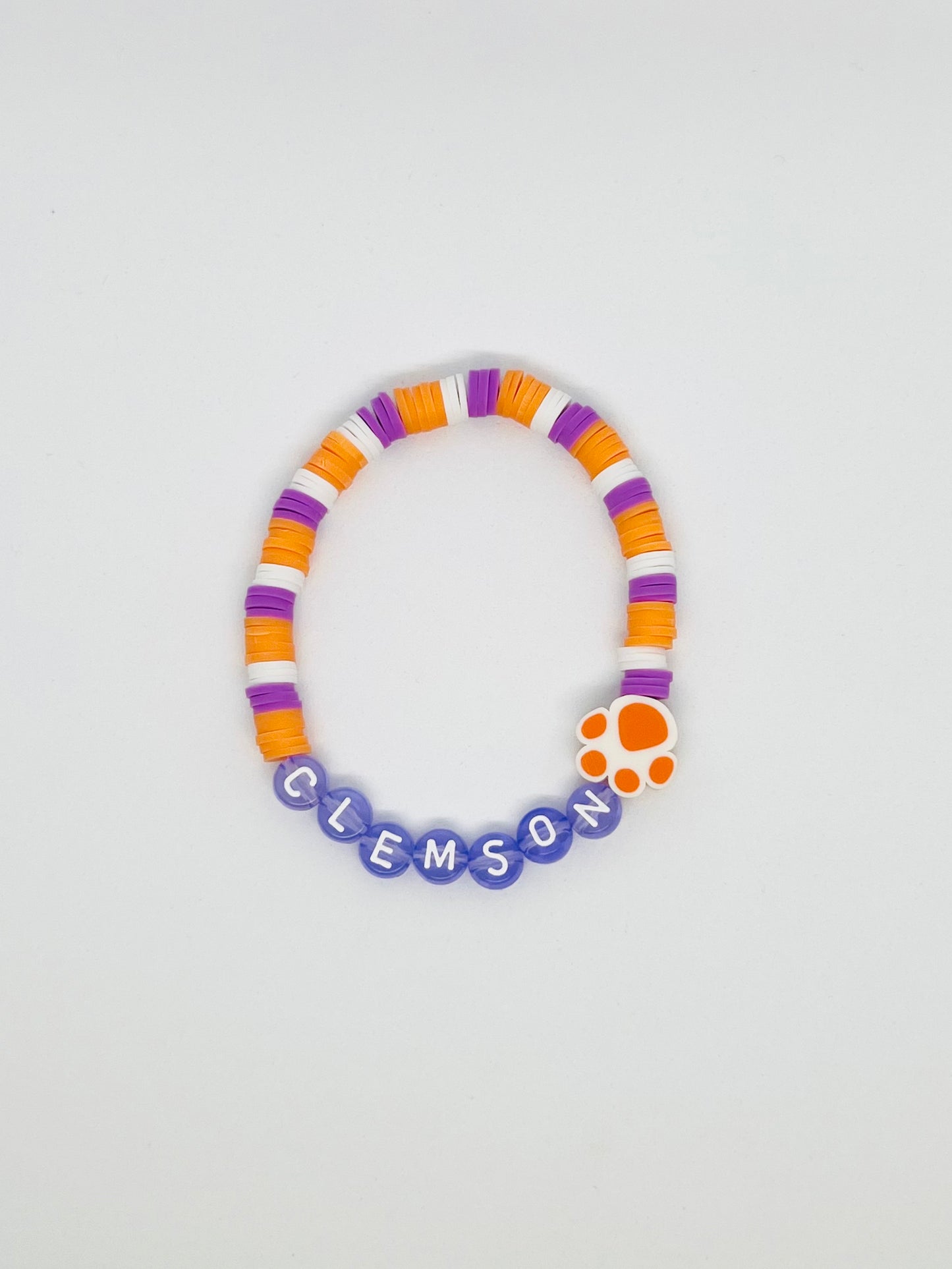 Clemson Single Bracelet