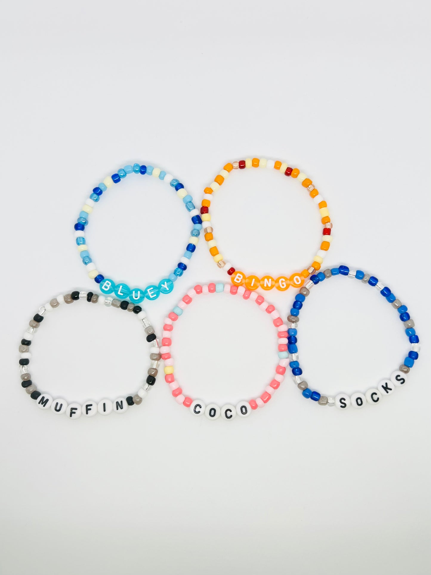 Bluey and Friends Bracelet Collection