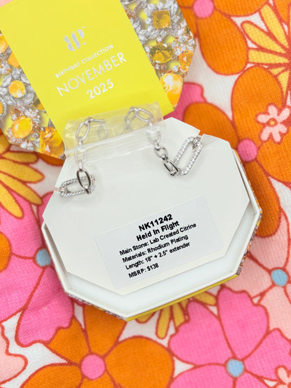 Necklace - Nov - Held in Flight