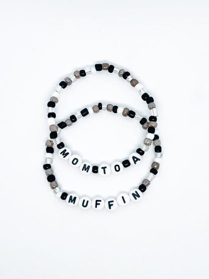 Mom to a Muffin Bracelet