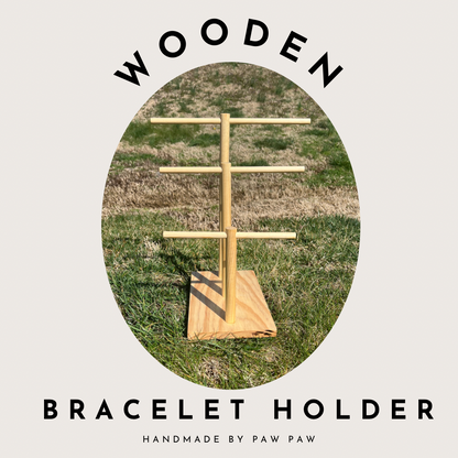 Wooden Bracelet Holder