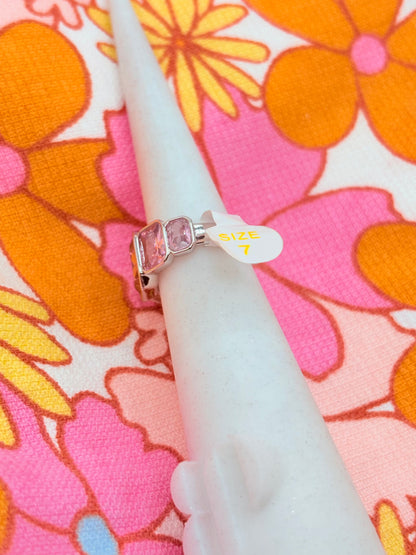 7- Pink + Rhodium - No Bag