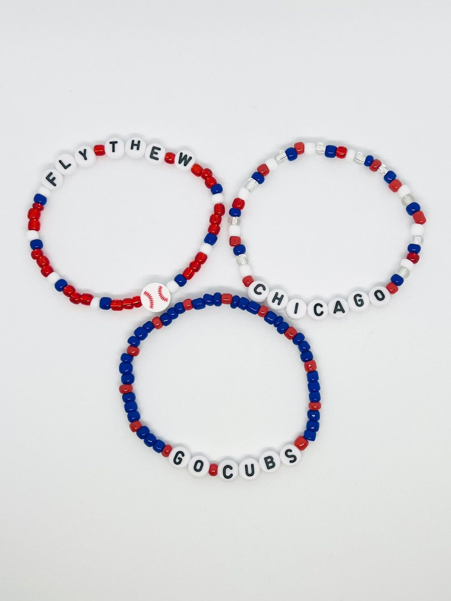 Chicago Cubs Bracelet Set of 3