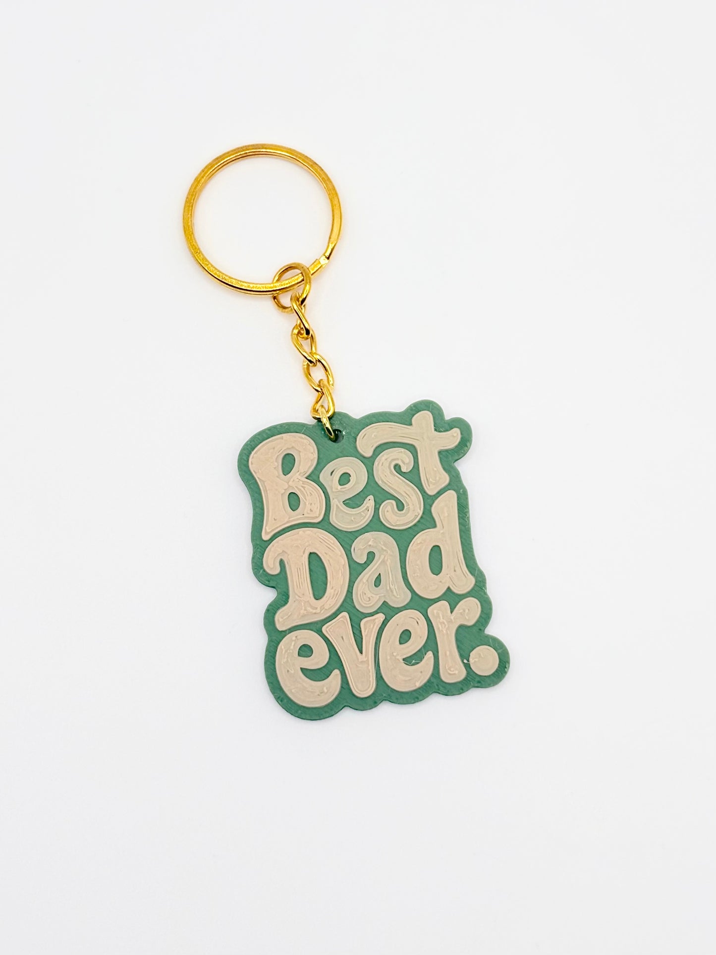 Best Dad Ever Keychain