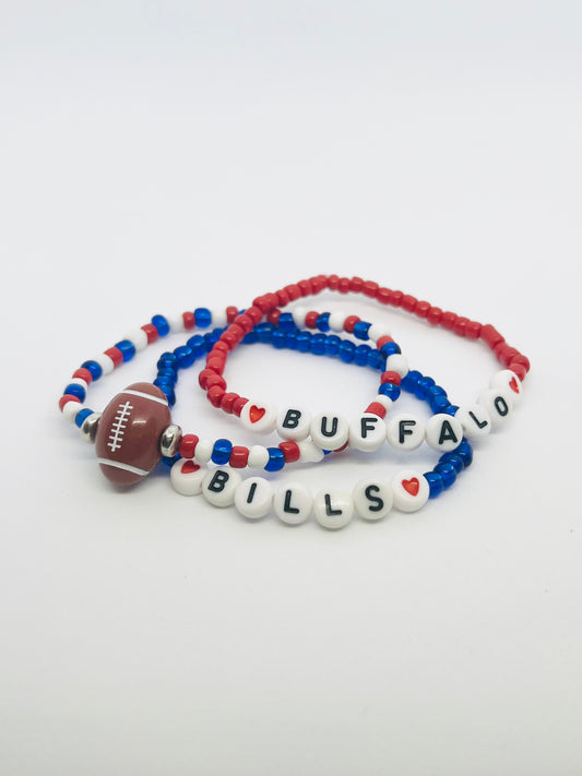 Buffalo Bills Bracelet Set