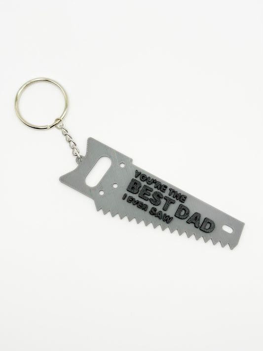 Best Dad I Ever Saw Keychain