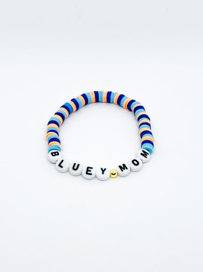 Bluey Mom Bracelet