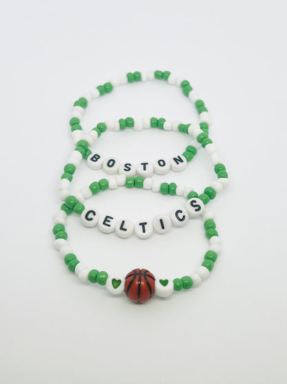 Boston Celtics Inspired Bracelet Set