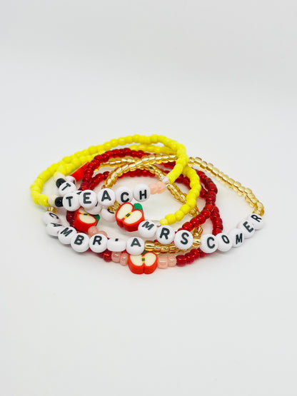 Teacher Bracelet Set of 3