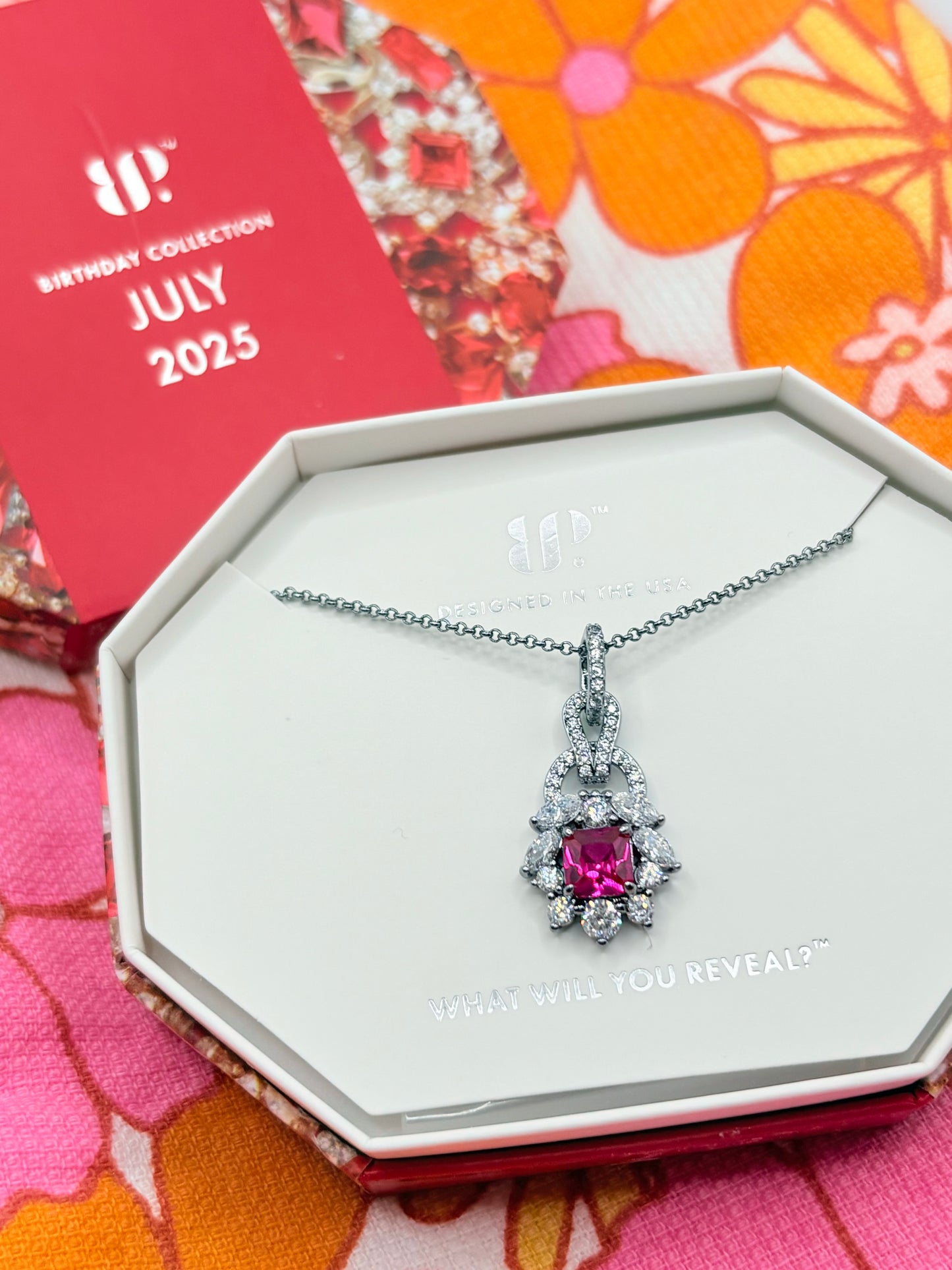 Necklace - July - Enrapt with a Captivating Glow