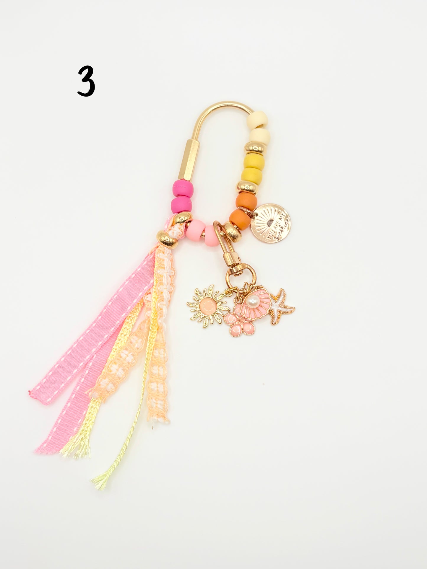 Carabiner Bag Charm | Keychain