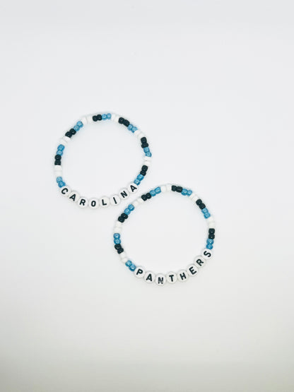 Carolina Panthers Bracelet Set