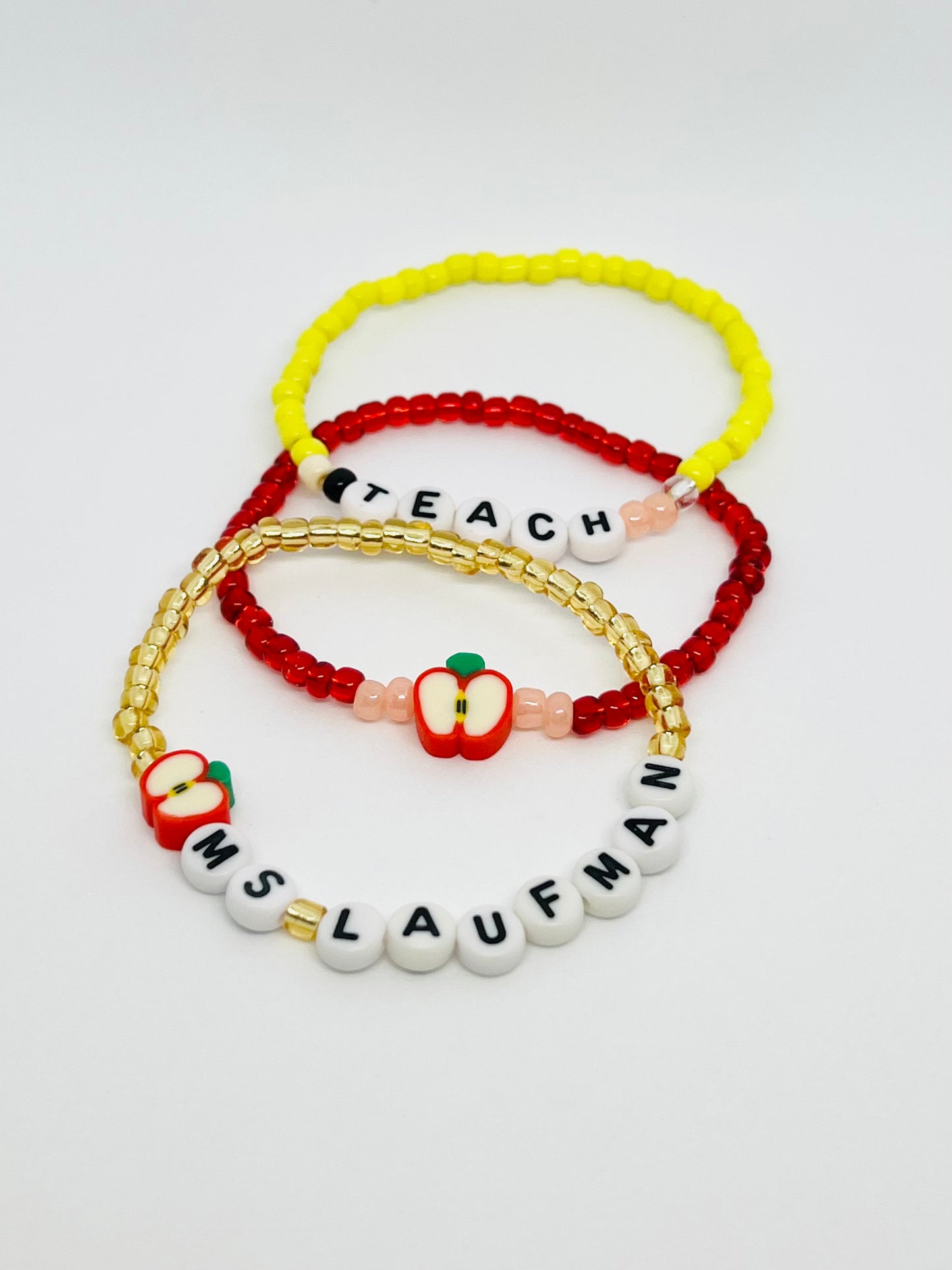 Teacher Bracelet Set of 3