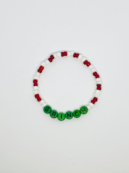 Green Guy G R I N C H Bracelets