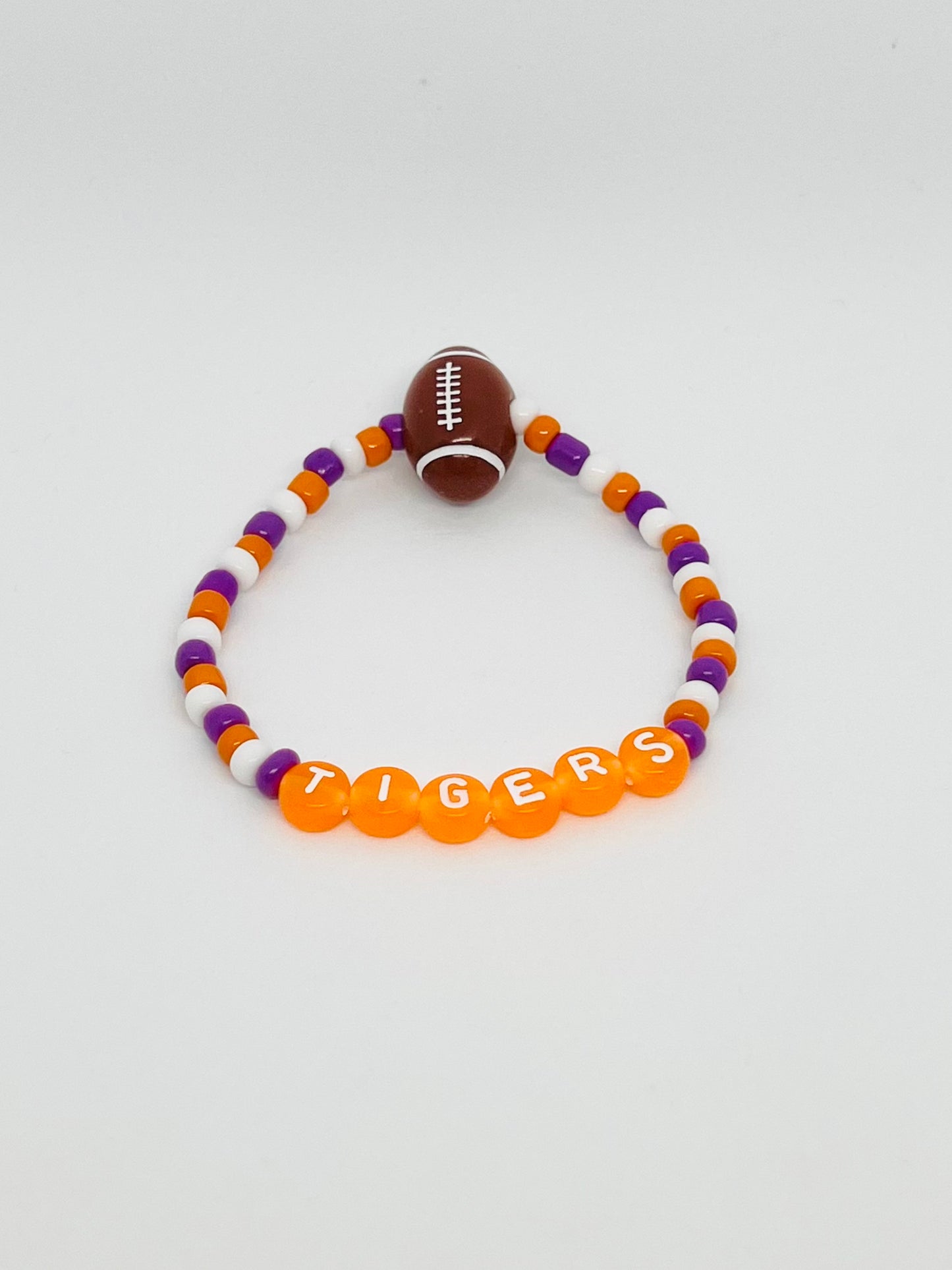 Clemson Orange Bracelet Set