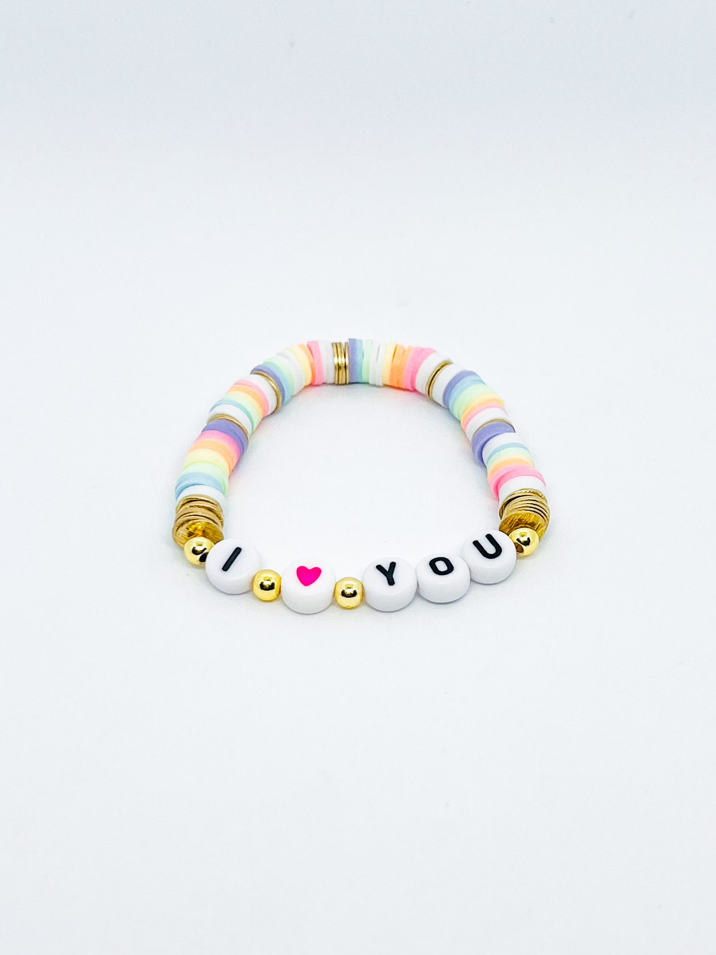 I Heart You Pastel Single Bracelet