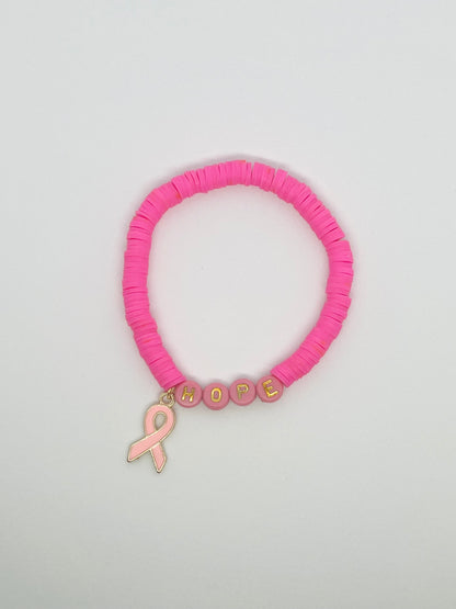 Hope - Breast Cancer Awareness Bracelet