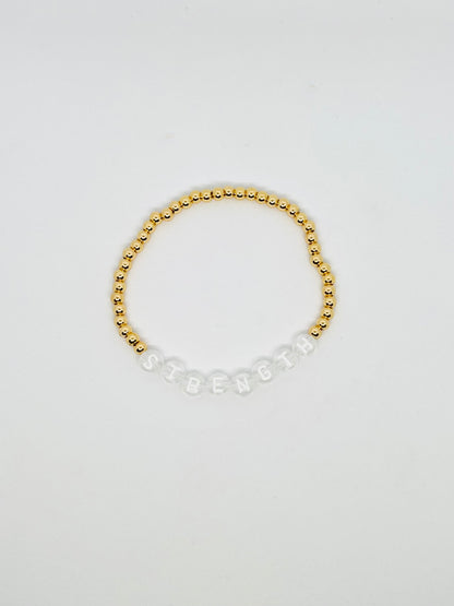 Gold Beaded Bracelet