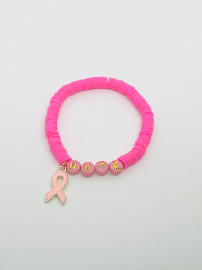 Hope - Breast Cancer Awareness Bracelet