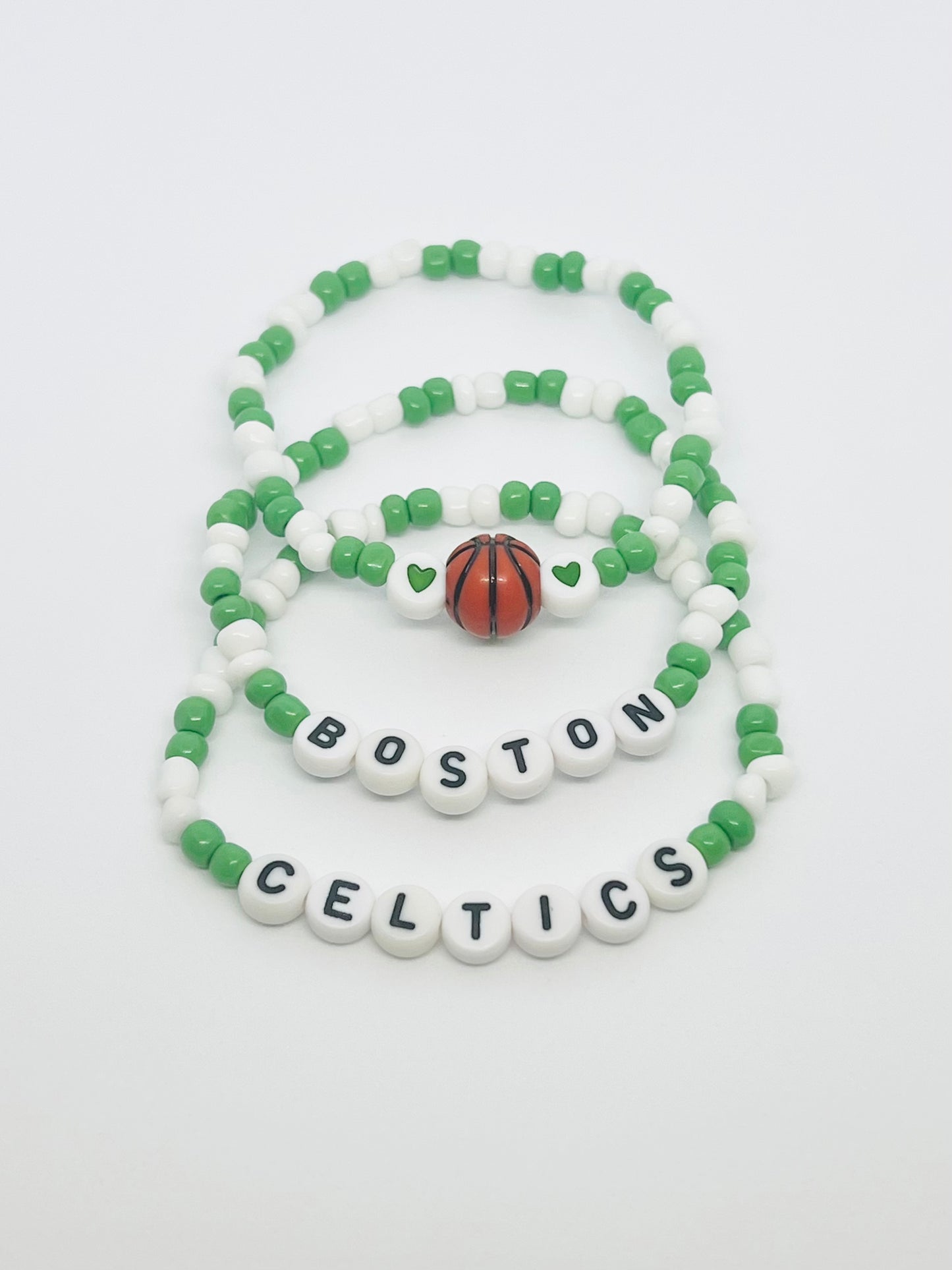 Boston Celtics Inspired Bracelet Set