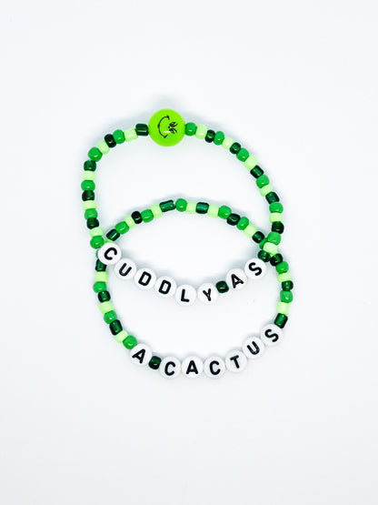 Green Guy G R I N C H Bracelets