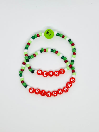 Green Guy G R I N C H Bracelets