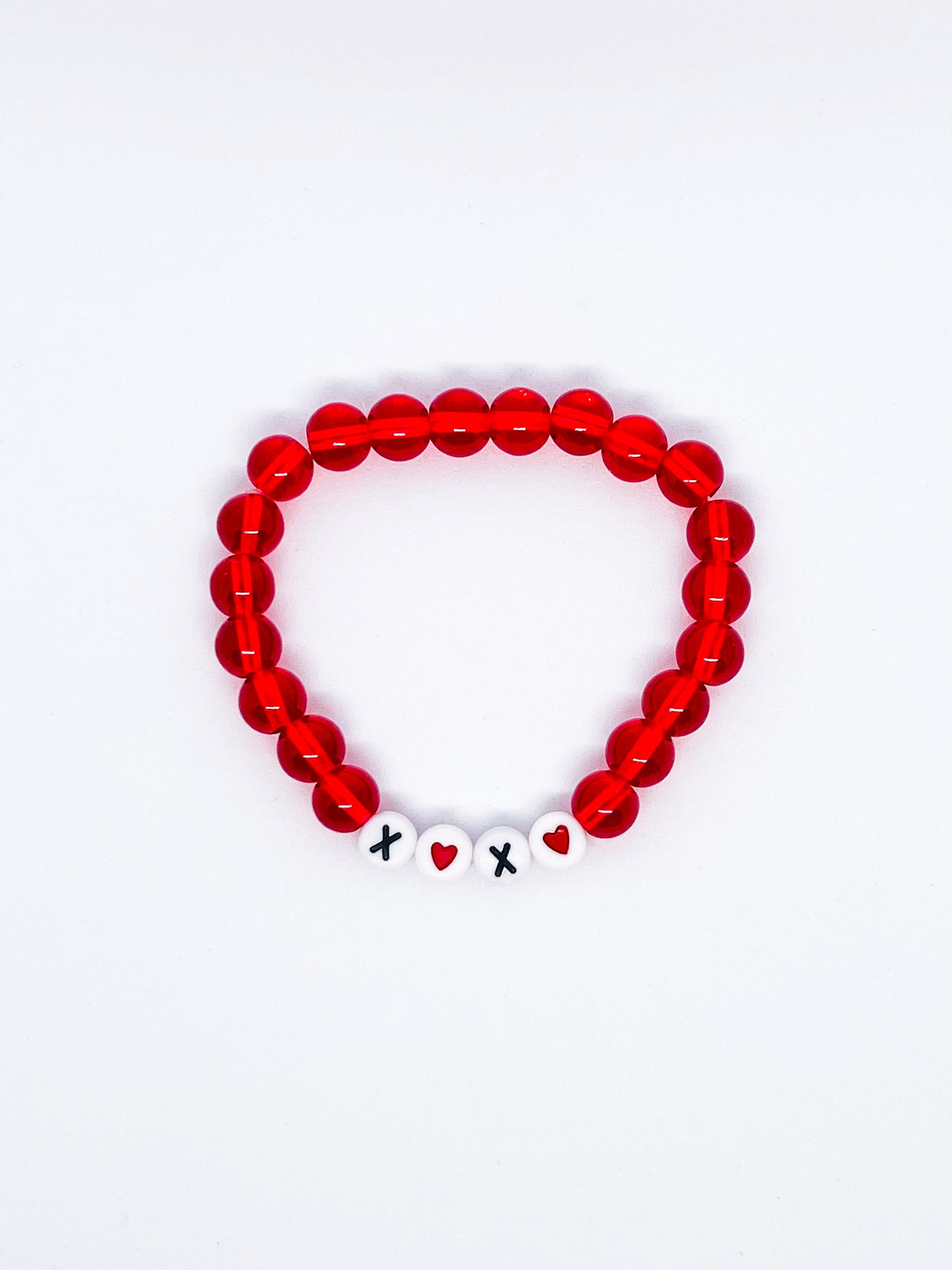 Valentines Day Red Bracelet Set of 2