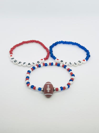 Buffalo Bills Bracelet Set