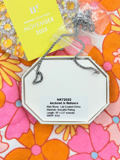 Necklace - Nov - Anchored in Radiance