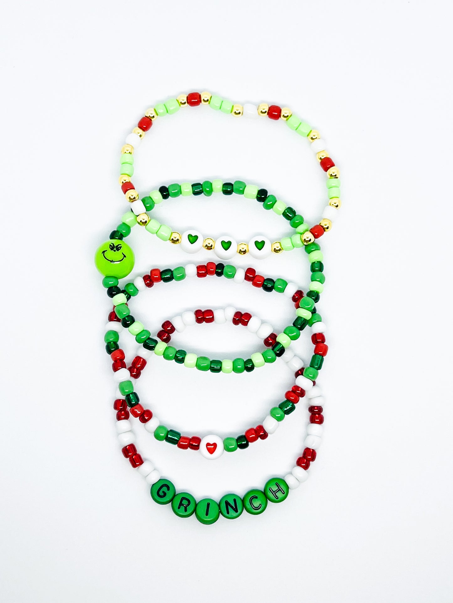 Green Guy G R I N C H Bracelets