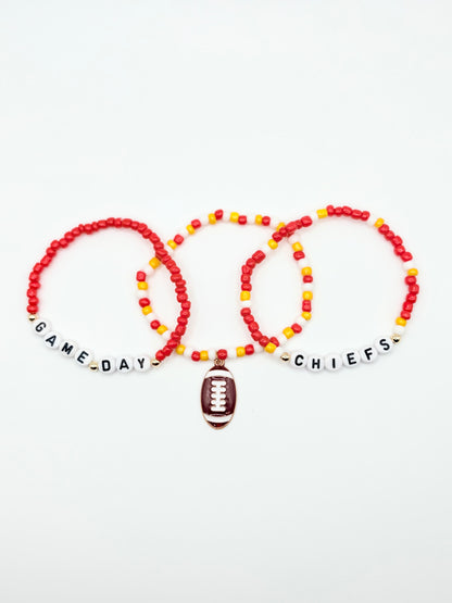 Sport Team Beaded Bracelet Sets