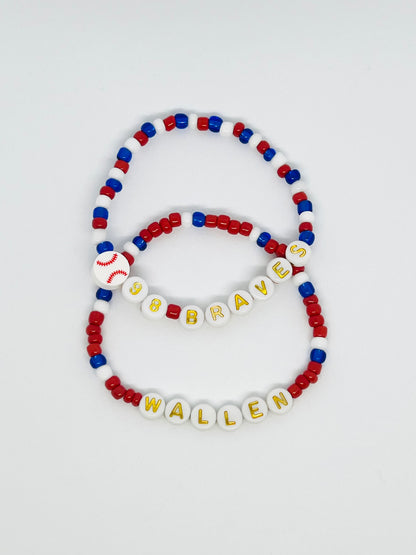 98 Braves Wallen Bracelet Set