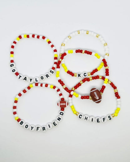 Sport Team Beaded Bracelet Sets