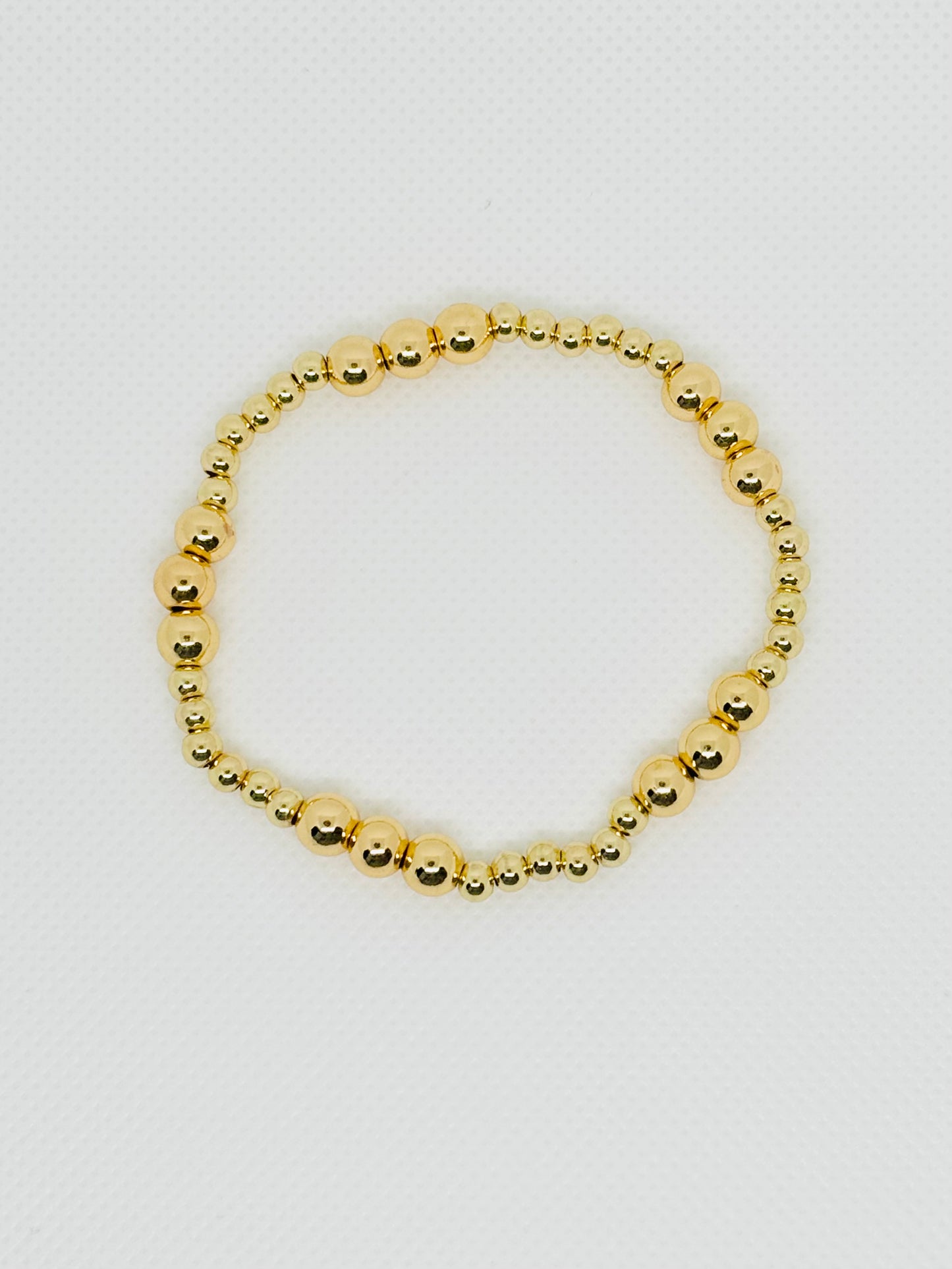 Gold Beaded Bracelet