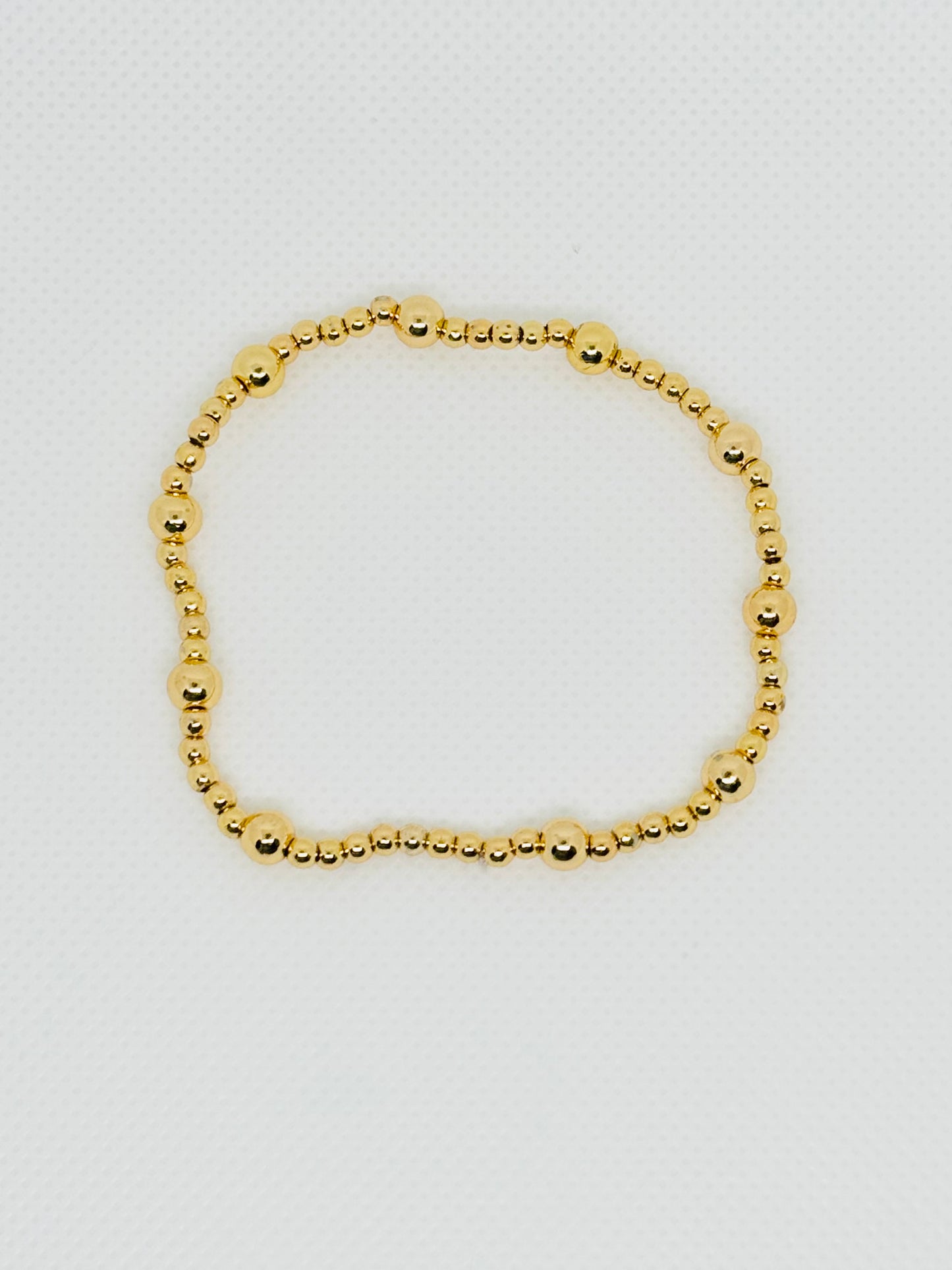 Gold Beaded Bracelet